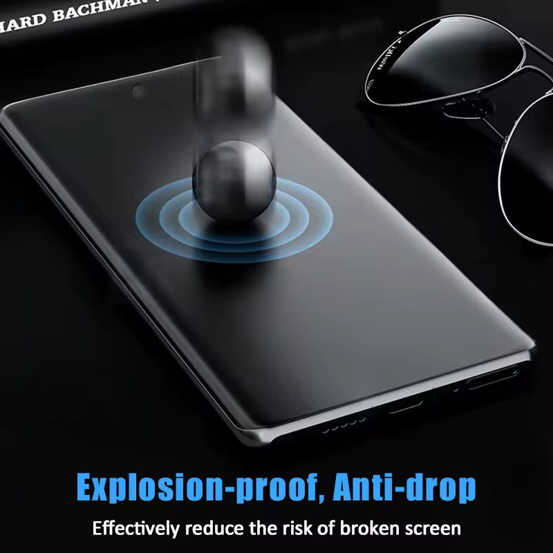 Gebogener Hydrogel Display Schutzfilm für Oppo Find X8 X7 Ultra X6 X5 X3 x2 und Reno 4 5 6 Pro Plus, Transparent, 2-4 Stück - Bild 3