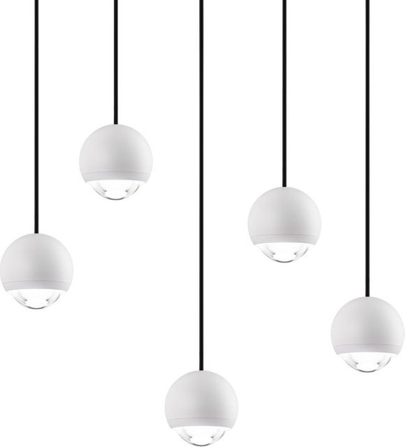 DLS Lighting Cleo LP 5 Round LED-Pendelleuchte in Weiß mit warmweißem Licht (2700K) - Bild 1