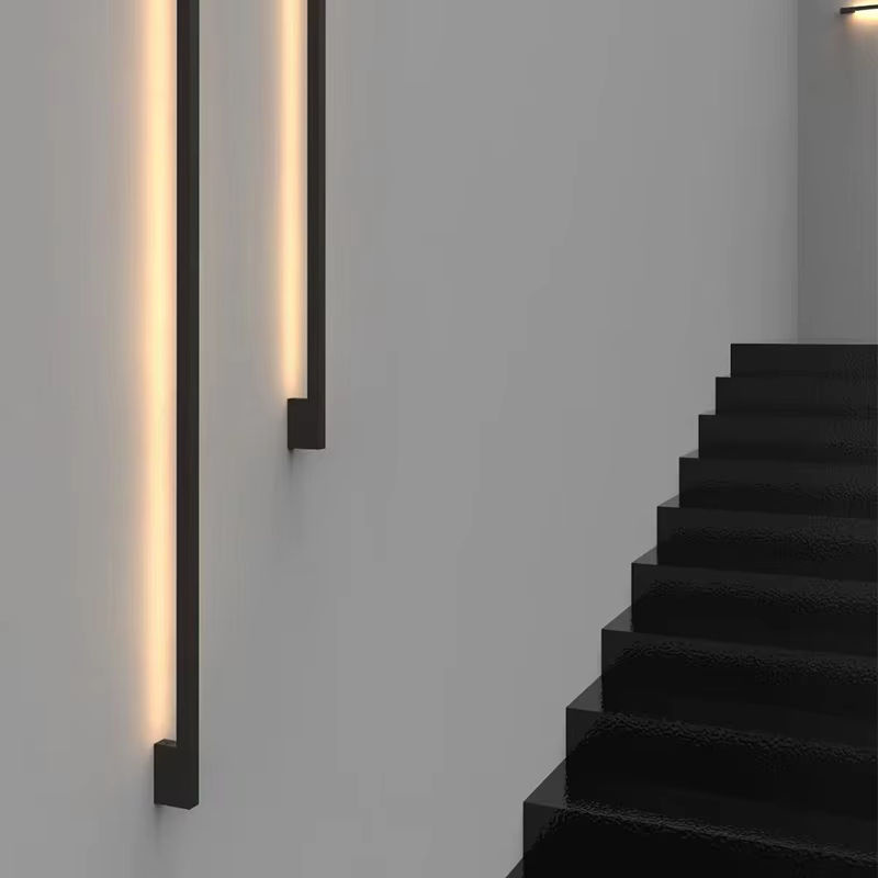ANCISTER Moderne Wandlampe in Schwarz mit linearem Design für Wohnzimmer, Schlafzimmer, Korridor und Bar - Bild 4