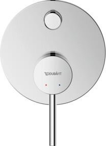 Duravit Fertigmontageset Circle UP-WA.-EHM aus Keramik in Silber - Bild 1
