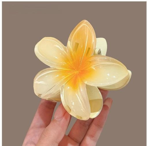Haarspangen Damen, Blumen-Haarklammern, Hai-Motiv - Bild 1