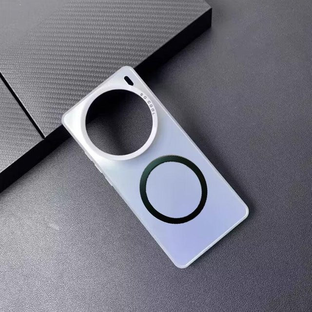 Magnetische Hartschalen-Hülle für VIVO X300 Pro in Mattschwarz mit kabellosem Laden und stoßfestem Schutz - Bild 1