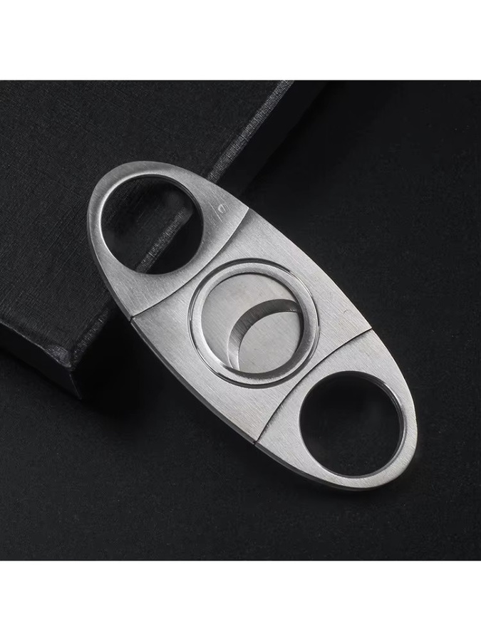 KeYi Zigarrenschneider Classic aus Edelstahl in Silber - Bild 5