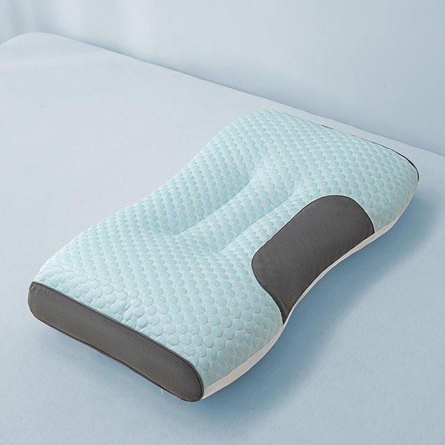 Orthopädisches Nackenkissen von Household supplies MH mit kühlem Gewebe für Massage und Schlaf, B/H: 48 x 74 cm - Bild 1