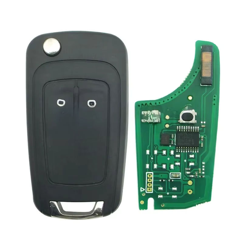 QCONTROL Fahrzeug-Fernbedienungsschlüssel für Opel und Vauxhall Corsa D ab 2007 sowie Meriva B ab 2010 mit 433 MHz und PCF7941 Chip - Bild 4