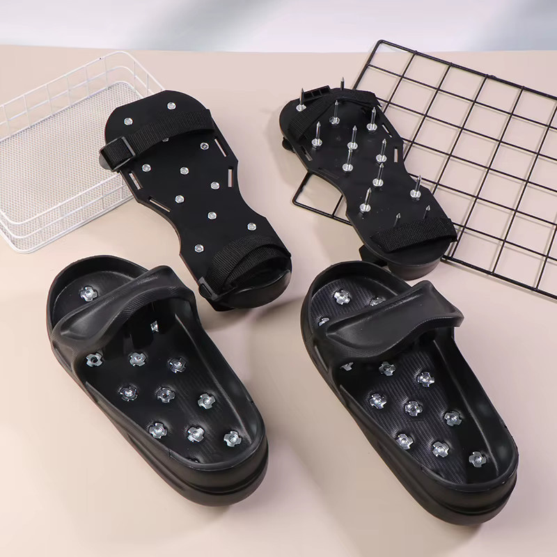 Flexible Spikes für Epoxid-Bodenbeschichtungen und selbstnivellierenden Zement in Schwarz aus EVA und Polyester - Bild 3