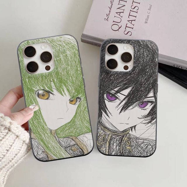 Handyhülle Code Geass mit Wellenmuster für iPhone 11 bis iPhone 17 Pro Max, mattes Cover in Multicolour - Bild 1