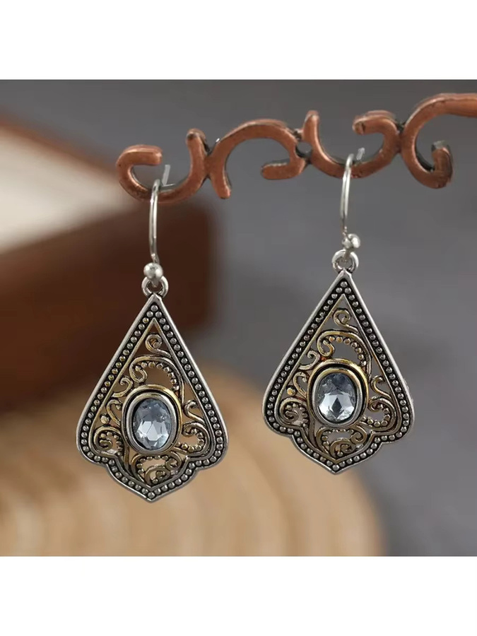YoYo Ohrringe, Silber, Zirkonia, Damen, Vintage - Bild 5