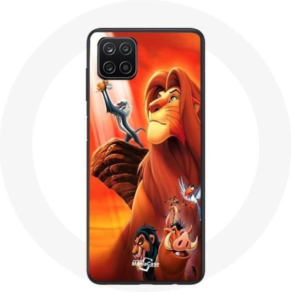 Handyhülle für Samsung Galaxy A42 5G mit Der König der Löwen Simba und Mufasa Motiv in Multicolor - Bild 1