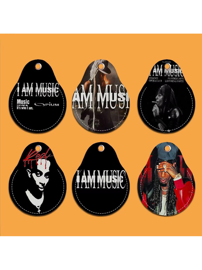 Schlüsselanhänger Hip Hop Playboi Carti I Am Music, Kartenhalter, Ring - Bild 6