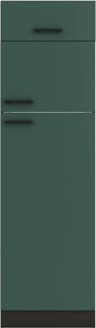 OPTIFIT Verona405 Küchen-Geräteumbauschrank in Steingrün mit modernem Design - Bild 1