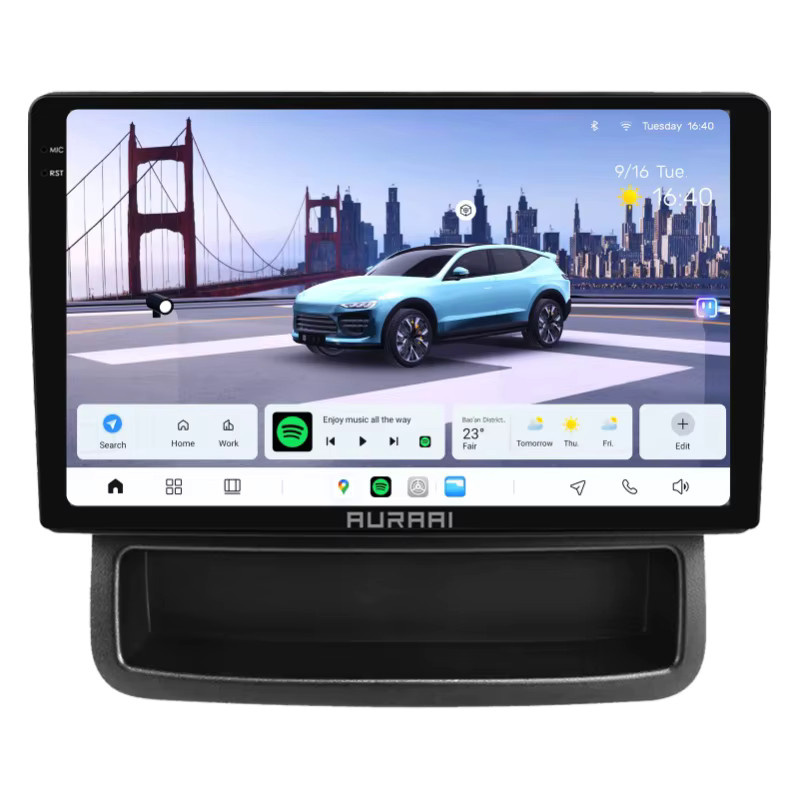 AURAAI X100 Android Auto Intelligent-Bildschirm für Opel Vivaro B 2010 - 2014 und Renault Trafic 3 mit CarPlay, GPS, KI-Sprachsteuerung und ADAS in Schwarz - Bild 6