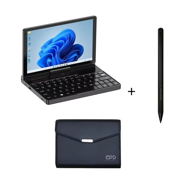 GPD Pocket 3 Mini Modularer Laptop in Schwarz mit 8 Zoll Display, Intel i7 7505, 16GB RAM und 1TB Speicher - Bild 3