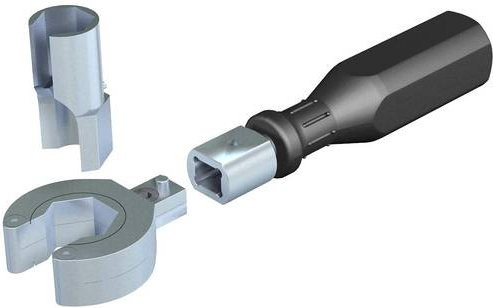 OBO Bettermann V-TEC RA SET Grundratsche-Set 3010275 in Silber - Bild 1