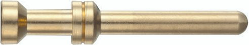 HARTING Crimpkontakt 09332006117 aus Messing mit Goldbeschichtung - Bild 1