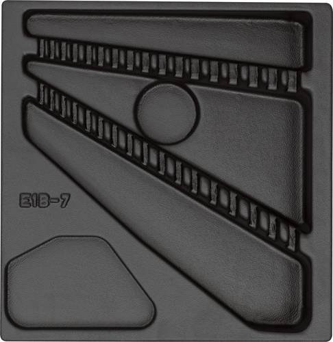 Gedore Werkzeugeinlage 1500 E-1B-7L Schwarz, B/T/H: 31,5 x 31,0 x 4,2 cm - Bild 1