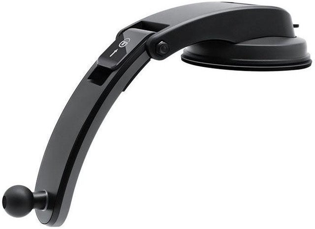Pickerr Universeller Auto-Tablet- und Handyhalter für Armaturenbrett oder Kopfstütze, Schwarz - Bild 1