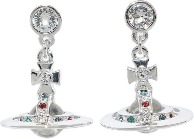 Vivienne Westwood Ohrringe, Silber, Kristall, Damen - Bild 1