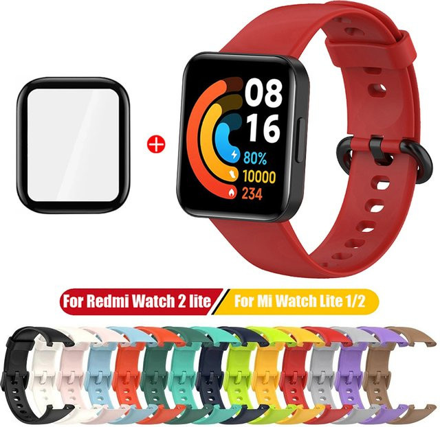 Xiaomi Uhrenarmband Silikon, Bunt, Unisex - Bild 1