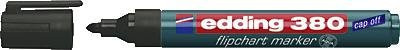 Edding Flipchartmarker Whiteboard Marker mit Rundspitze in Schwarz und Türkis - Bild 1