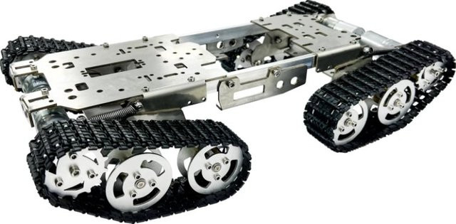 GoLingLing RC Panzer Smart Roboterwagen, programmierbarer Roboter, Metall - Bild 1