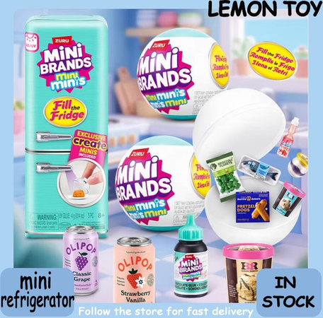 52TOYS Mini Kühlschrank Spielzeug Blind Box Set