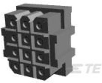 TE Connectivity Tray 1-207528-0 in Grau - Bild 1