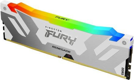 Kingston FURY Renegade RGB DDR5 RAM Kingston 32GB 6400MT/s CL32 DIMM White KF564C32RWA-32 - Bild 1