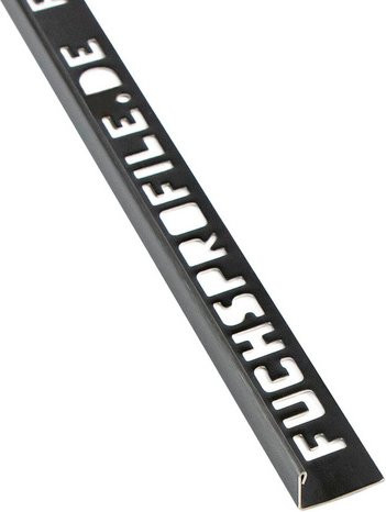 Fuchs Design Fliesenschiene aus Edelstahl in Grau, Breite: 2,4 cm, Länge: 250 cm - Bild 1