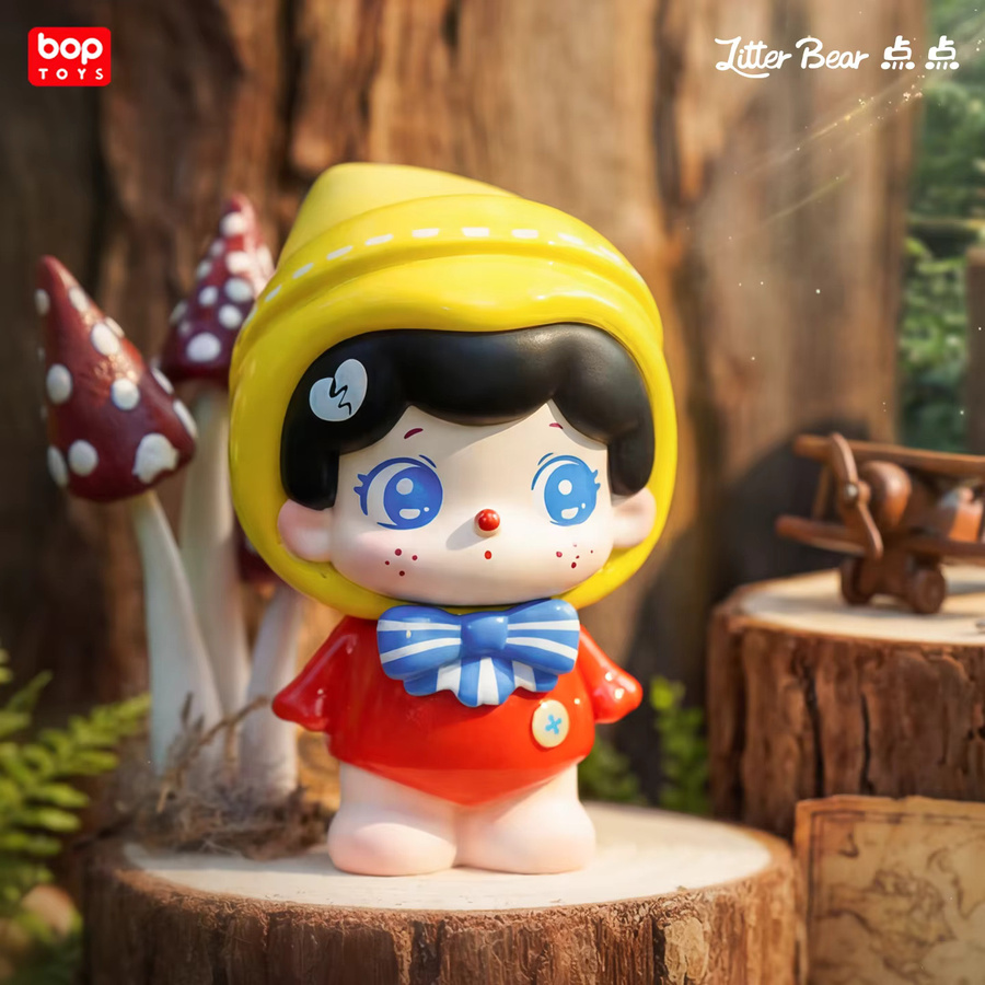 Bop Toys Litter Bear Mini Märchenstadt-Serie, Blindbox-Kollektion, Desktop-Ornament - Bild 2