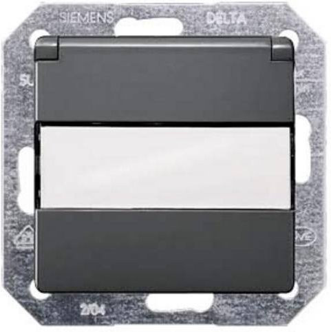 Siemens Schalterprogramm Carbon Steckdose in Schwarz 5UB1922 - Bild 1