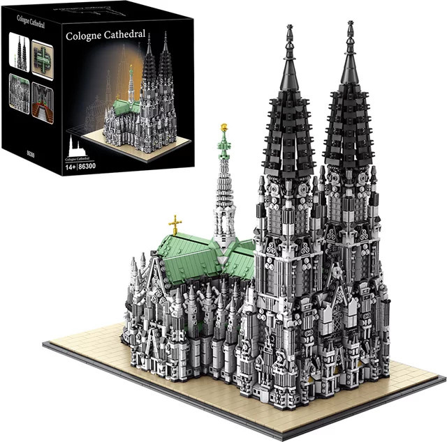 Kathedrale von Köln, Modulares Modellbausatz, 8614 Teile, ab 14 Jahren - Bild 1