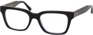 MESSYWEEKEND DEAN Korrektionsbrille, Vollrand, quadratisch, Black, Unisex, Kunststoff - Bild 1