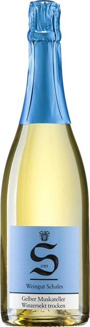 Schales Winzersekt Muskateller, Extra Dry, Rheinhessen, 2014, 0,75 l - Bild 1
