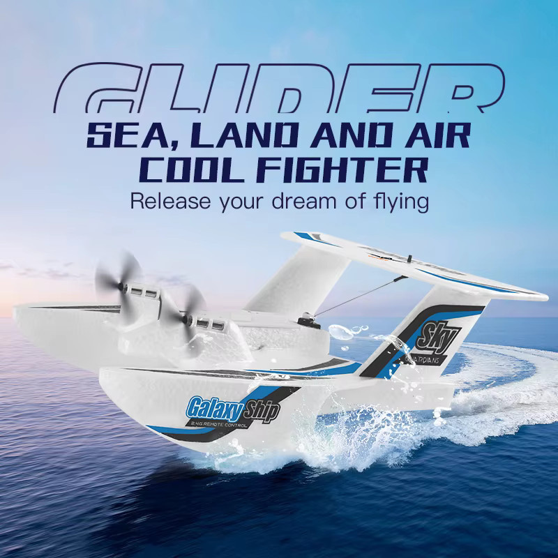 ANTSIR KF603 RC Flugzeug Boot, RC Segelflugzeug, Schaumstoff - Bild 2