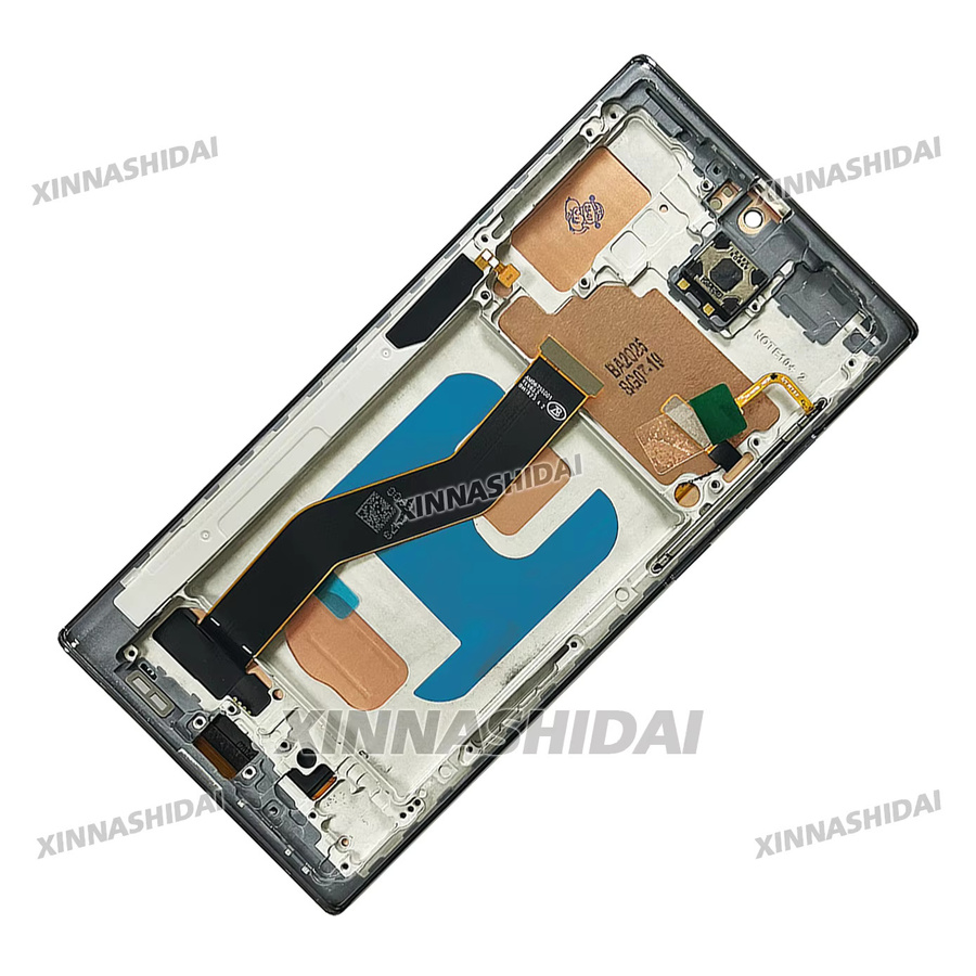 uozzini LCD Display Touchscreen mit Rahmen für Samsung Galaxy Note 10 Plus Ersatzteil in Schwarz oder Silber - Bild 3