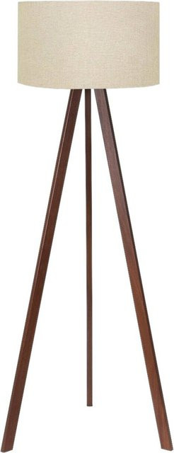Opviq Stehlampe beige im skandinavischen Design mit E27 Fassung, B/H/T: 38 x 140 x 38 cm - Bild 1