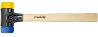 Wiha Schonhammer Safety weich/mittelhart mit Hickory-Holzstiel und Rund-Schlagkopf 30 mm - Bild 1