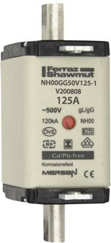 Mersen NH-Sicherung NH00 gG 125A 500V weiß - Bild 1