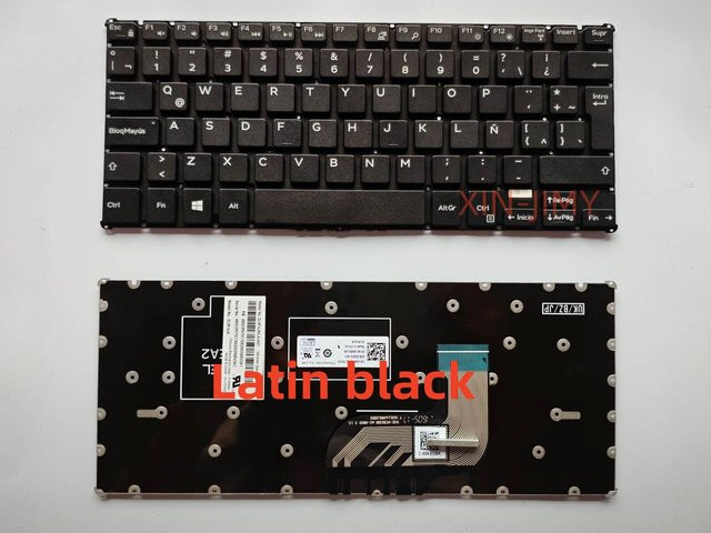 Dell Laptop-Tastatur in Schwarz für Inspiron 3185 2 in 1, 11 3162 3164 3168 3169 3179 3180, Lateinische Tastatur ohne Hintergrundbeleuchtung - Bild 1