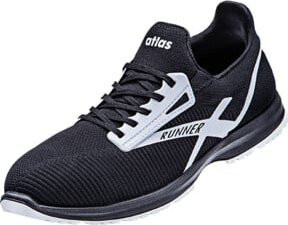 Atlas Halbschuh RUNNER 25 S1P Sicherheitsschuh in Schwarz, Größe 44 - Bild 1