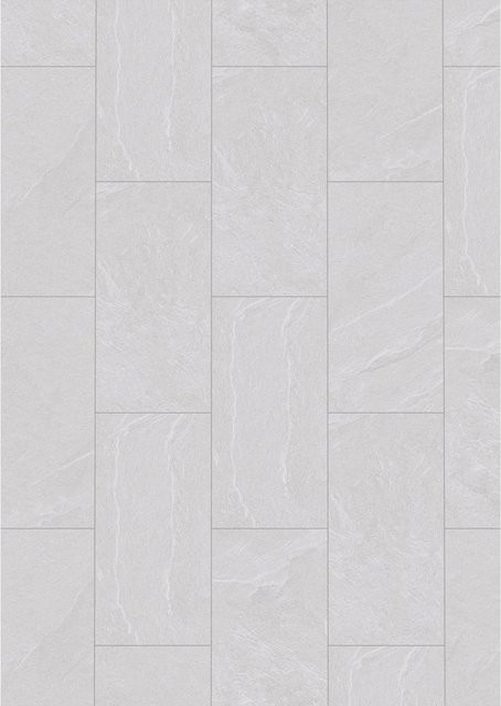 Check Smart Tile Salento Click-Bodenfliese aus Quarzkomposit in Marmor-Optik, Farbe: Grau, B: 29,4 cm, L: 60 cm - Bild 1