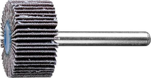 PFERD SIC Fächerschleifer für harte NE-Metalle, Durchmesser: 30 mm, Höhe: 15 mm, Schaft-Durchmesser: 6 mm, Körnung: 120, Farbe: Grau, 10 Stück - Bild 1