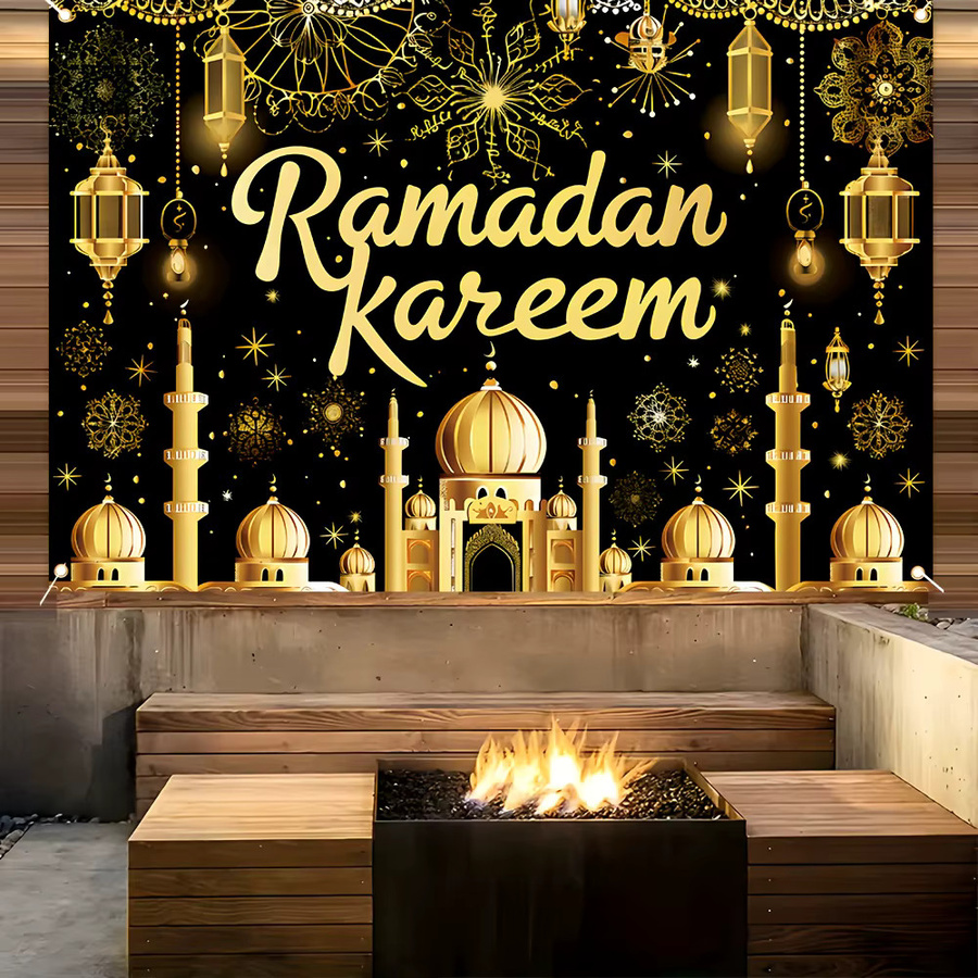 VIKAMA Ramadan Banner Eid al Fitr Wanddekoration für deine Party Feier - Bild 4