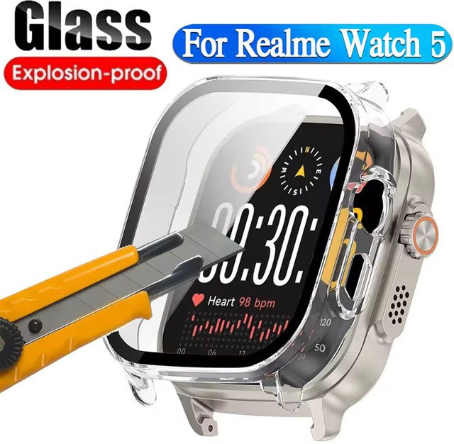 Realme Watch 5 Displayschutzfolie, transparent - Bild 1