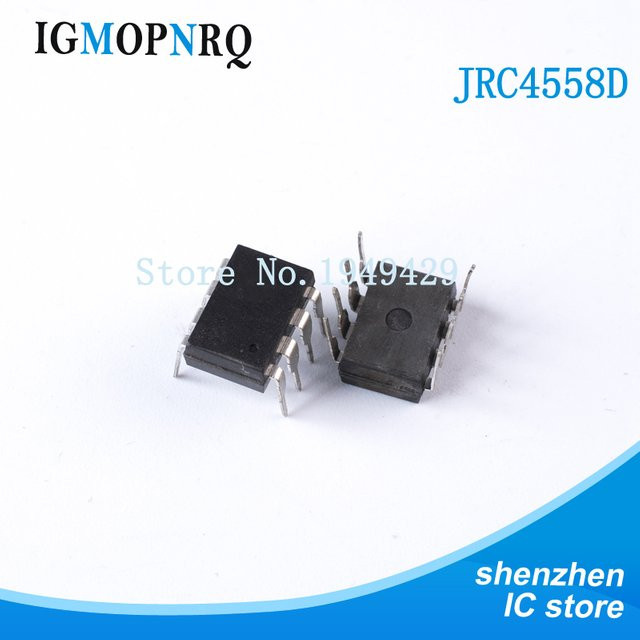 20 Stück JRC4558J 4558D DIP-8 Integrierter IC Chip in Schwarz - Bild 1