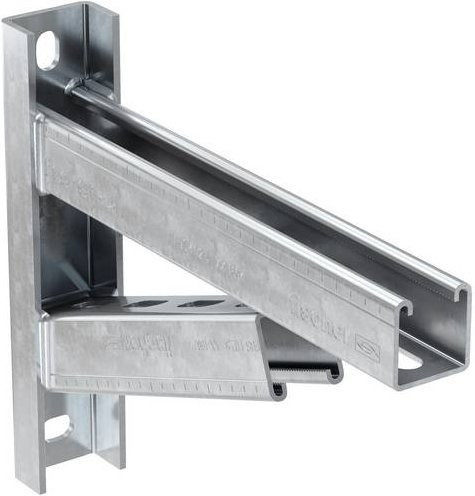 Fischer Massive Auslegerkonsole FCAM-600 in Silber - Bild 1