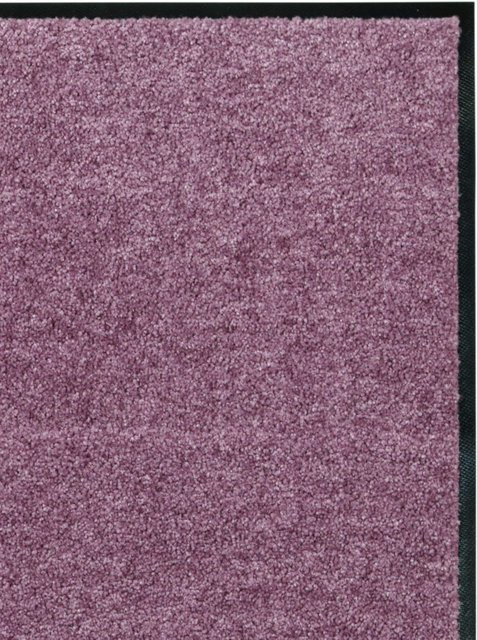 Rutschhemmende Salonloewe Fußmatte quadratisch in Pink und Purple aus Polyamid und Gummi - Bild 1