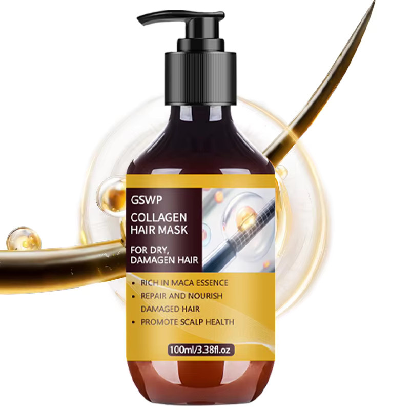 GSWP Collagen Moroccan Hair Mask, Kollagen, Biotin - Bild 6