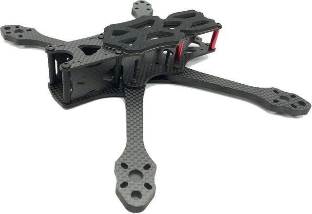 Mitoot FPV Rahmen 5 Zoll, Kit, Schwarz, Metall - Bild 1